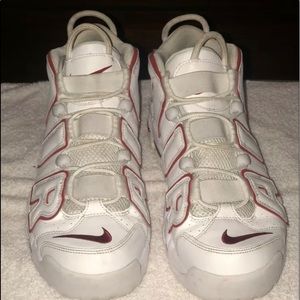Nike Air More Uptempo 96 White Varsity Red